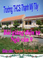 Bài giảng Tiết 123 BÀI NGHĨA TƯỜNG MINH VÀ NGHĨA HÀM ẨN