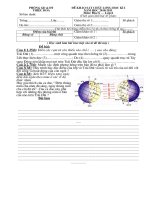 Tài liệu Đề thi HK I-năm 2010-2011