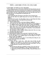 Giới thiệu về yêu cầu công nghệ