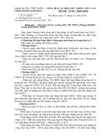 Gián án HD sơ kết Công đoàn GD HK1 năm học 2010 - 2011