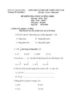 de thi lop4 du cac mon NH: 01-11