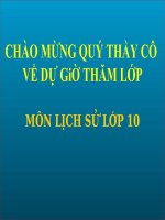 Bài 5: Trung Quốc Thời Phong Kiến