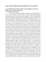 THỰC TRẠNG TRIỂN KHAI BẢO HIỂM Y TẾ TỰ NGUYỆN