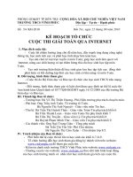 Tài liệu Kế hoạch thi violimpic Toán vòng trường -NH 2010-2011