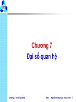 Bài giảng slide cơ sở dữ liệu_BKA_C7:Đại số quan hệ