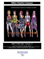 FREE lessons - Professional Fashion Design Course