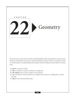 The GMAT Quantitative Section - Geometry