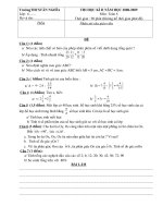 de thi HK 2(6,7,8,9)