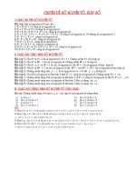 CHUYEN DE BD HSG: SO NGUYEN TO