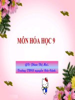 Tiết 30: Tính chất hóa học của phi kim