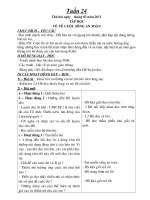 Bài soạn GIÁO AN TUẦN 24 LOP 4 CKTKN- ĐEP