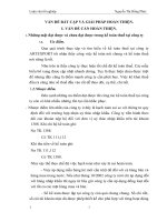 VẤN ĐỀ BẤT CẬP VÀ GIẢI PHÁP HOÀN THIỆN