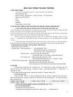 Gián án báo cáo thông tin nhà trường- THCS Xuân Sơn