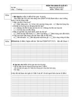 ĐỀ KIỂM TRA CUỐI HKI-LỚP 2-2010-2011