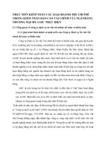 THỰC TIỄN KIỂM TOÁN CÁC LOẠI DOANH THU CHI PHÍ TRONG KIỂM TOÁN BÁO CÁO TÀI CHÍNH CỦA NGÂNHÀNG THƯƠNG MẠI DO AASC THỰC HIỆN