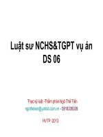 Nghien cuu ho so va tham gia phien toa dan su 