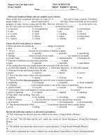 Gián án KIEM TRA HOC 1 TIET