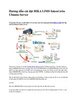 Hướng dẫn cài đặt BIKA LIMS Inkosi trên Ubuntu Server