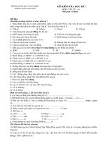 De KTHK I Ly 6  có ĐA hp