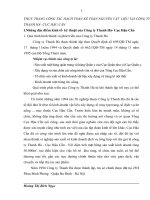 THỰC TRẠNG CÔNG TÁC HẠCH TOÁN KẾ TOÁN NGUYÊN VẬT  LIỆU TẠI CÔNG TY THANH HÀ