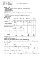 de thi hoc ki 1 co dap an và ma tran