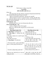 Tài liệu tuan 20 lop 4 đủ môn