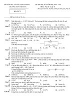 haithien 2010-2011 KT HK1 lớp11  new 17-12-2011