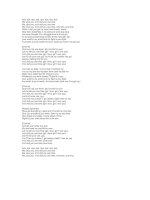 Tài liệu BAI HAT ONE TIME