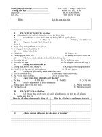 KSCL - Khoa học 4 - CKI