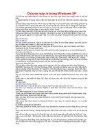 Gián án Chia se may in trong WinXP