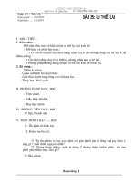 Bài giảng Bai 35. Uu the lai