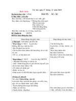 Gián án tuan 19 buoi chieu