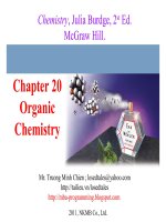 Bài soạn Chapter 20 Organic Chemistry