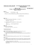 Tài liệu ĐỀ THI + DAP AN HỌC SINH GIỎI TOAN 9