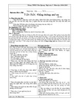 Gián án Ngữ Văn 7 (Tuần 1,2)