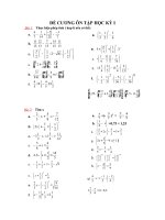 de cuong on tap Toan 7 ky 1