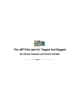 The JSP Files (Part 8) - Tagged and Bagged