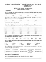 Dap an HSG 12 Tinh Phu Tho