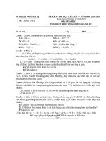 Bài soạn hoc ki I hoa 9