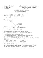 Tài liệu ĐỀ HSG MAY TÍNH 9