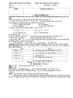 Gián án Đề KT chương 3-dai 9