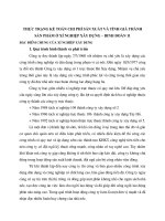 THỰC TRẠNG KẾ TOÁN CHI PHÍ SẢN XUẤT VÀ TÍNH GIÁ THÀNH SẢN PHẨM Ở XÍ NGHIỆP XÂY DỰNG