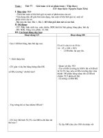 Giai toan ve ti so phan tram (Tiep theo)