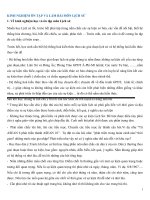 Kinh nghiem lam bai thi