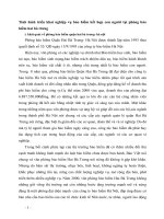 Tình hình triển khai nghiệp vụ bảo hiểm kết hợp con người tại phòng bảo hiểm hai bà trưng