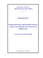 Nghiên cứu dặt điểm sinh học sinh sản của cá song vằn (EPINEPHELUS FUSCOGUTTATUS,  FORSKAL 1775) 