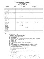 Bài giảng đề thi địa 9 hkI