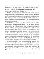 NHỮNG VẤN ĐỀ LÝ LUẬN CƠ BẢN VỀ HẠCH TOÁN  TIÊU THỤ VÀ XÁC ĐỊNH KẾT QUẢ TIÊU THỤ TRONG CÁC DOANH NGHIÊP THƯƠNG MẠI