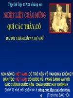 Gián án bai 5 chuong II Bien co va xac xuat