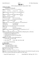 mot so bo de thi hoc ky  I toan khoi 6